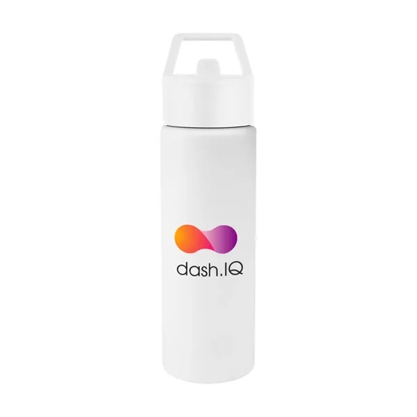 32 oz. single wall construction stainless steel bottle with screw-on, spill... from ASI 61125 Hit Promotional Products / Hit®