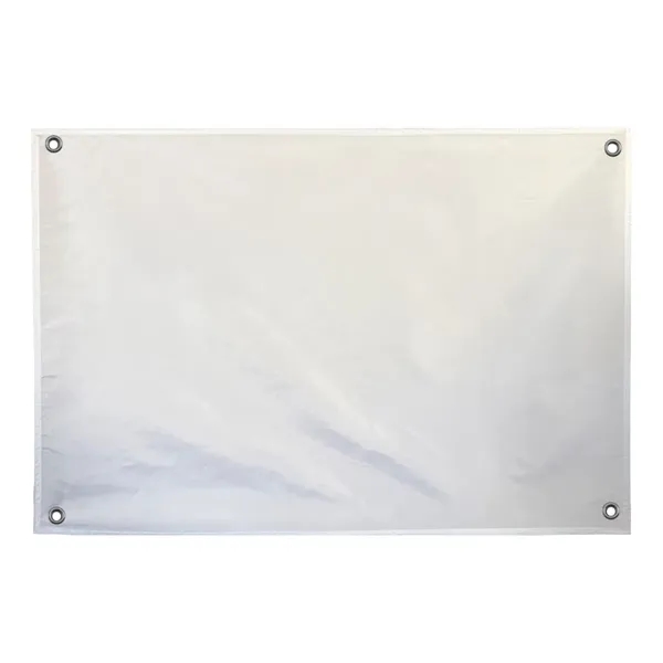 36" x 24" polyester tapestry with 1 grommet on each corner.... from ASI 61125 Hit Promotional Products / Hit®