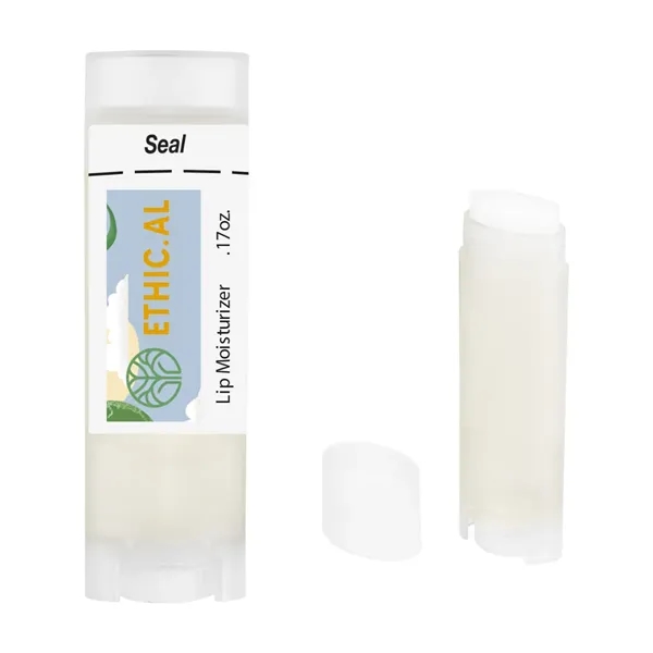Vanilla flavored lip moisturizer in an oval shaped rPET tube.... from ASI 61125 Hit Promotional Products / Hit®