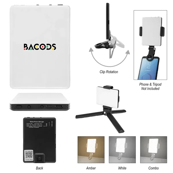 60 LED High Power Video Light Clip... from ASI 61125 Hit Promotional Products / Hit®