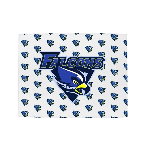 15" x 18" polyester rally towel with full color, edge-to-edge graphics.... from ASI 61125 Hit Promotional Products / Hit®
