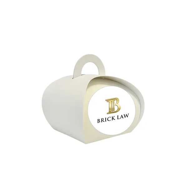 Gift box filled with 4 chocolate-covered pretzels.... from ASI 61125 Hit Promotional Products / Hit®