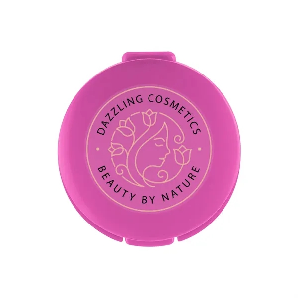 Vanilla flavored lip moisturizer in a round rABS case.... from ASI 61125 Hit Promotional Products / Hit®