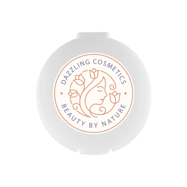 Vanilla flavored lip moisturizer in a round rABS case.... from ASI 61125 Hit Promotional Products / Hit®