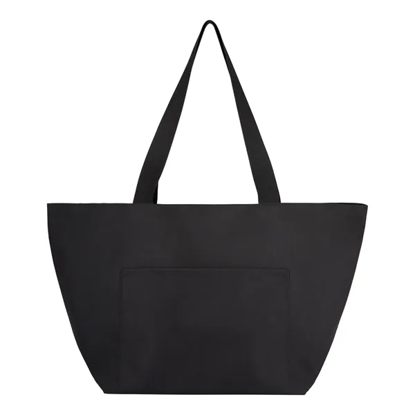 rPET tote bag with large open main compartment, front slip pocket,... from ASI 61125 Hit Promotional Products / Hit®