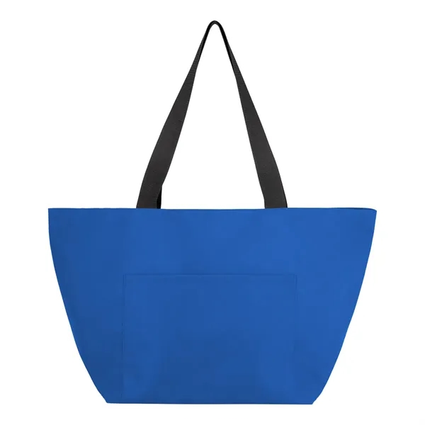 rPET tote bag with large open main compartment, front slip pocket,... from ASI 61125 Hit Promotional Products / Hit®