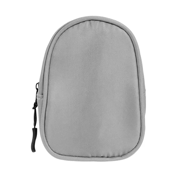 Travel pouch with zippered main compartment and carabiner attachment.... from ASI 61125 Hit Promotional Products / Hit®