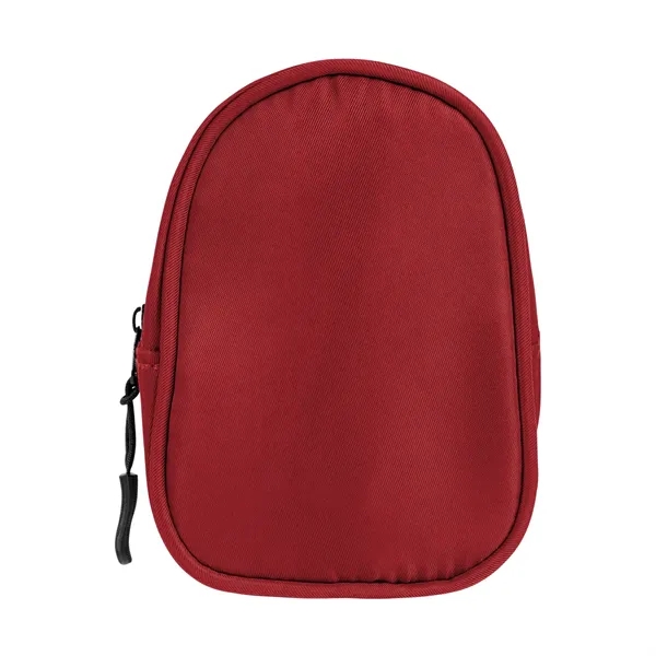 Travel pouch with zippered main compartment and carabiner attachment.... from ASI 61125 Hit Promotional Products / Hit®