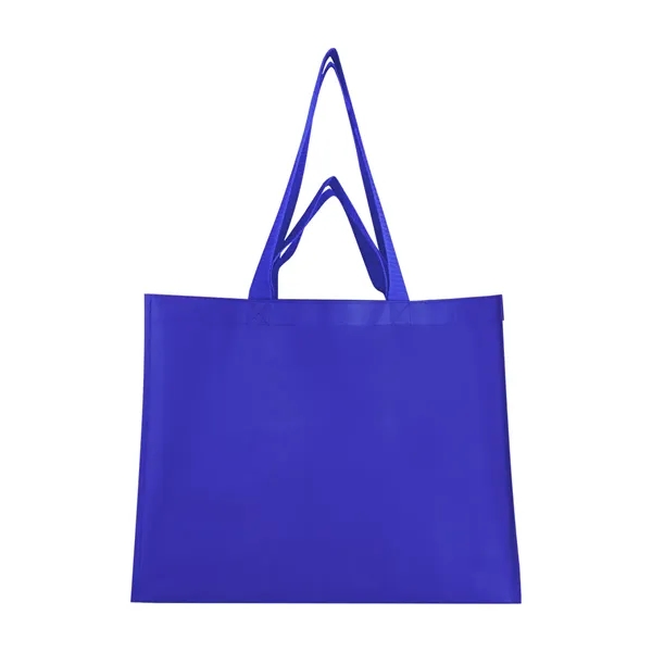 12.5" x 16" non-woven, matte laminated recycled shopping tote bag with... from ASI 61125 Hit Promotional Products / Hit®