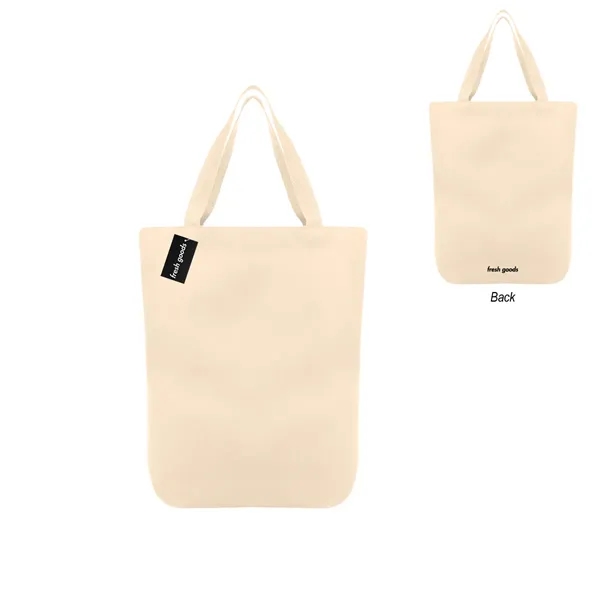 18" x 15.5" cotton tote bag with Fresh Goods hang tag.... from ASI 61125 Hit Promotional Products / Hit®