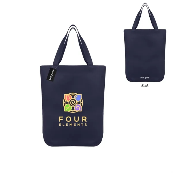 18" x 15.5" cotton tote bag with Fresh Goods hang tag.... from ASI 61125 Hit Promotional Products / Hit®