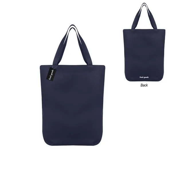 18" x 15.5" cotton tote bag with Fresh Goods hang tag.... from ASI 61125 Hit Promotional Products / Hit®