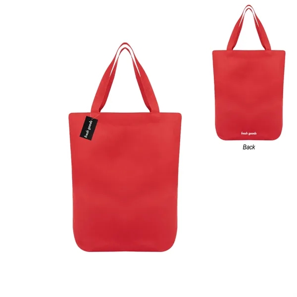 18" x 15.5" cotton tote bag with Fresh Goods hang tag.... from ASI 61125 Hit Promotional Products / Hit®