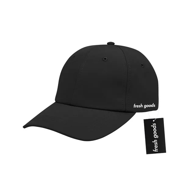 6 panel performance cap with moisture wicking and hook and loop... from ASI 61125 Hit Promotional Products / Hit®