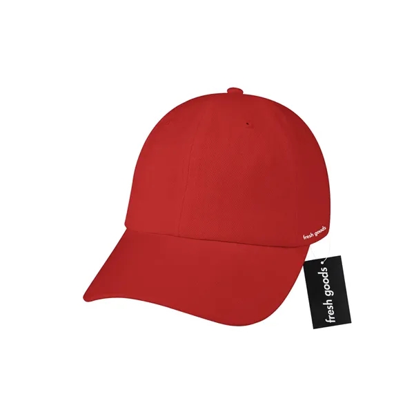 6 panel, low profile washed cotton cap with pre-curved visor and... from ASI 61125 Hit Promotional Products / Hit®