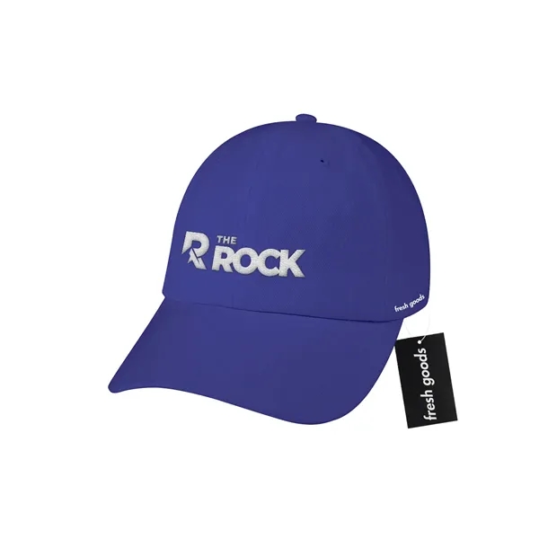 6 panel, low profile washed cotton cap with pre-curved visor and... from ASI 61125 Hit Promotional Products / Hit®