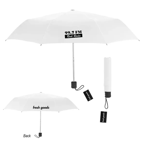 42" arc umbrella with Fresh Goods hang tag.... from ASI 61125 Hit Promotional Products / Hit®