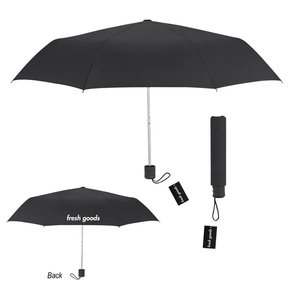42" arc umbrella with Fresh Goods hang tag.... from ASI 61125 Hit Promotional Products / Hit®