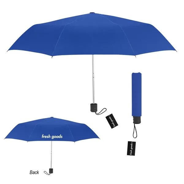 42" arc umbrella with Fresh Goods hang tag.... from ASI 61125 Hit Promotional Products / Hit®