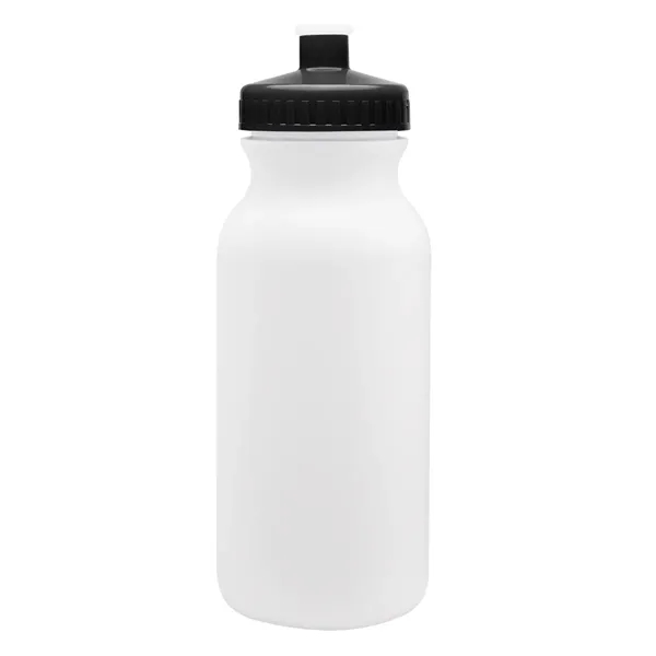 20 oz. bike bottle with screw-on, spill-resistant push pull lid.... from ASI 61125 Hit Promotional Products / Hit®