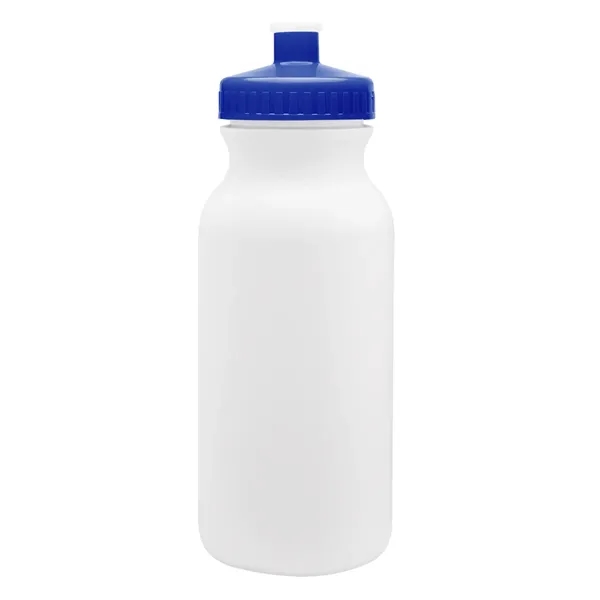 20 oz. bike bottle with screw-on, spill-resistant push pull lid.... from ASI 61125 Hit Promotional Products / Hit®