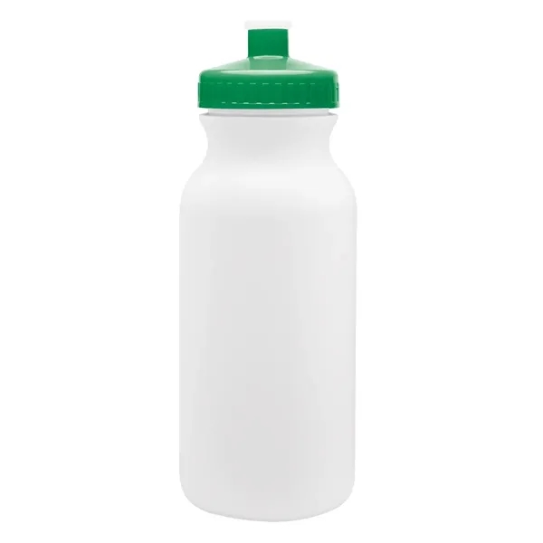 20 oz. bike bottle with screw-on, spill-resistant push pull lid.... from ASI 61125 Hit Promotional Products / Hit®