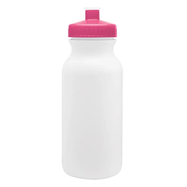 20 oz. bike bottle with screw-on, spill-resistant push pull lid.... from ASI 61125 Hit Promotional Products / Hit®
