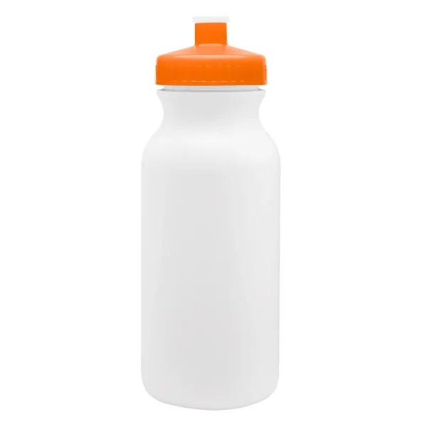 20 oz. bike bottle with screw-on, spill-resistant push pull lid.... from ASI 61125 Hit Promotional Products / Hit®