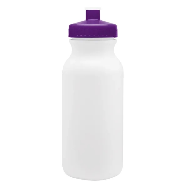 20 oz. bike bottle with screw-on, spill-resistant push pull lid.... from ASI 61125 Hit Promotional Products / Hit®