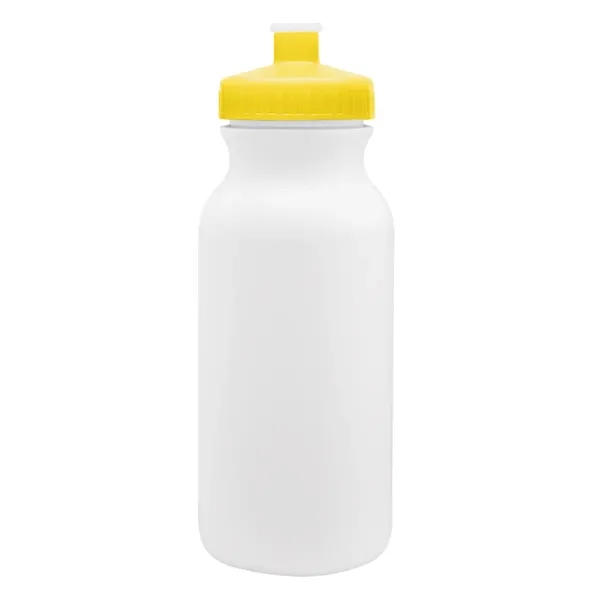 20 oz. bike bottle with screw-on, spill-resistant push pull lid.... from ASI 61125 Hit Promotional Products / Hit®