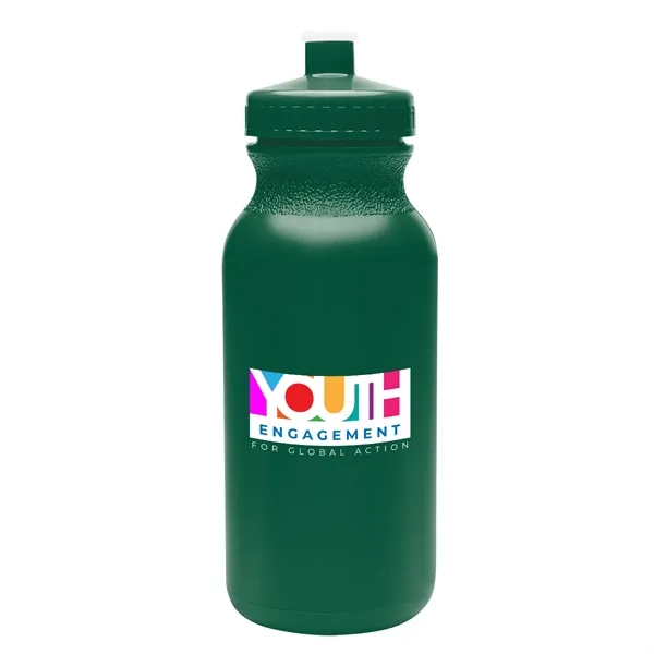 20 oz. bike bottle with screw-on, spill-resistant push pull lid.... from ASI 61125 Hit Promotional Products / Hit®