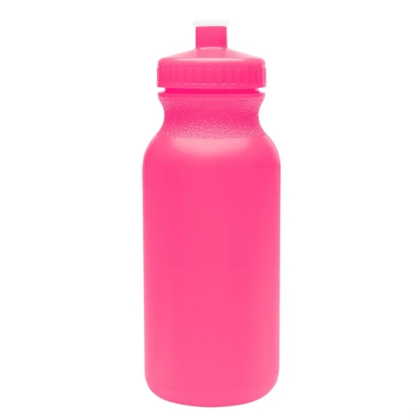 20 oz. bike bottle with screw-on, spill-resistant push pull lid.... from ASI 61125 Hit Promotional Products / Hit®