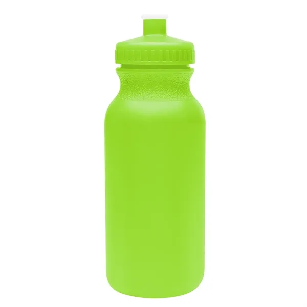 20 oz. bike bottle with screw-on, spill-resistant push pull lid.... from ASI 61125 Hit Promotional Products / Hit®