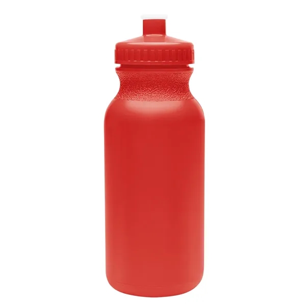 20 oz. bike bottle with screw-on, spill-resistant push pull lid.... from ASI 61125 Hit Promotional Products / Hit®