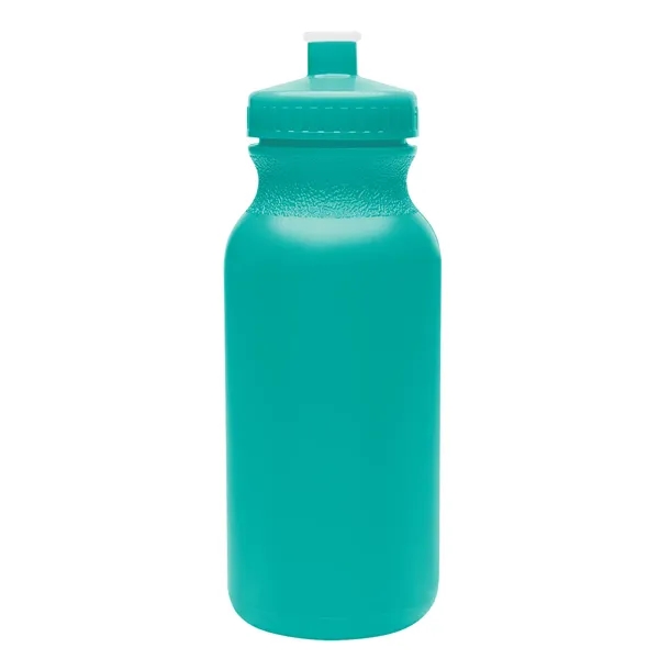 20 oz. bike bottle with screw-on, spill-resistant push pull lid.... from ASI 61125 Hit Promotional Products / Hit®