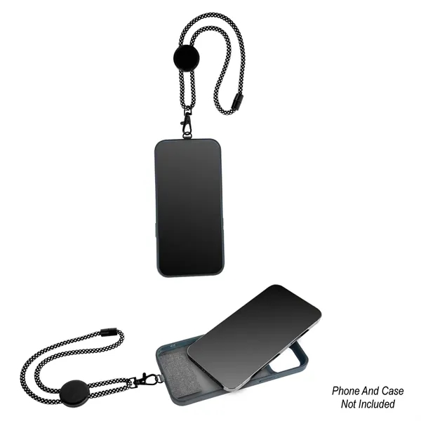 11" x 2.25" rPET phone tether wristlet.... from ASI 61125 Hit Promotional Products / Hit®