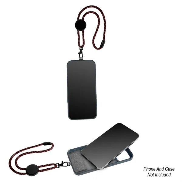 11" x 2.25" rPET phone tether wristlet.... from ASI 61125 Hit Promotional Products / Hit®