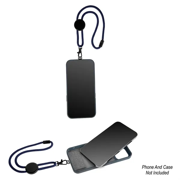 11" x 2.25" rPET phone tether wristlet.... from ASI 61125 Hit Promotional Products / Hit®