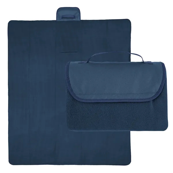 60" x 70" rPET fleece blanket with roll-up design.... from ASI 61125 Hit Promotional Products / Hit®