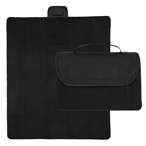 60" x 70" rPET fleece blanket with roll-up design.... from ASI 61125 Hit Promotional Products / Hit®