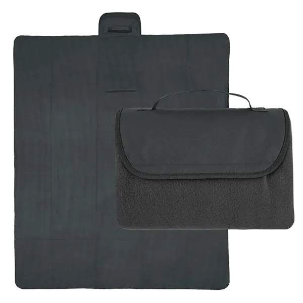 60" x 70" rPET fleece blanket with roll-up design.... from ASI 61125 Hit Promotional Products / Hit®