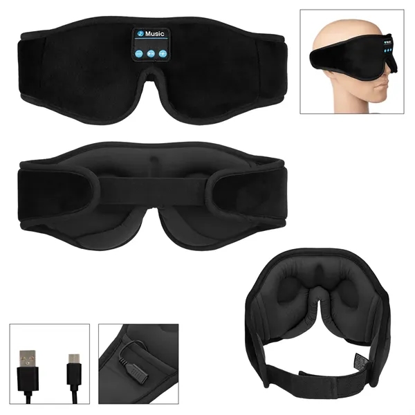 Sleep mask with built-in wireless speakers.... from ASI 61125 Hit Promotional Products / Hit®