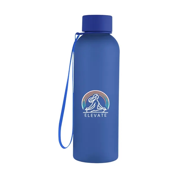 20 oz. rPET bottle with rubberized finish, wide mouth opening, screw-on... from ASI 61125 Hit Promotional Products / Hit®