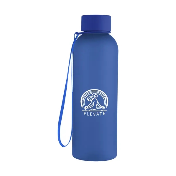20 oz. rPET bottle with rubberized finish, wide mouth opening, screw-on... from ASI 61125 Hit Promotional Products / Hit®