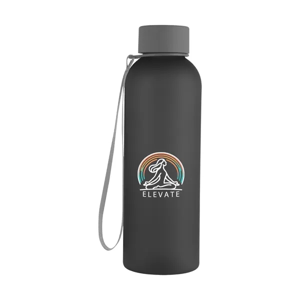 20 oz. rPET bottle with rubberized finish, wide mouth opening, screw-on... from ASI 61125 Hit Promotional Products / Hit®