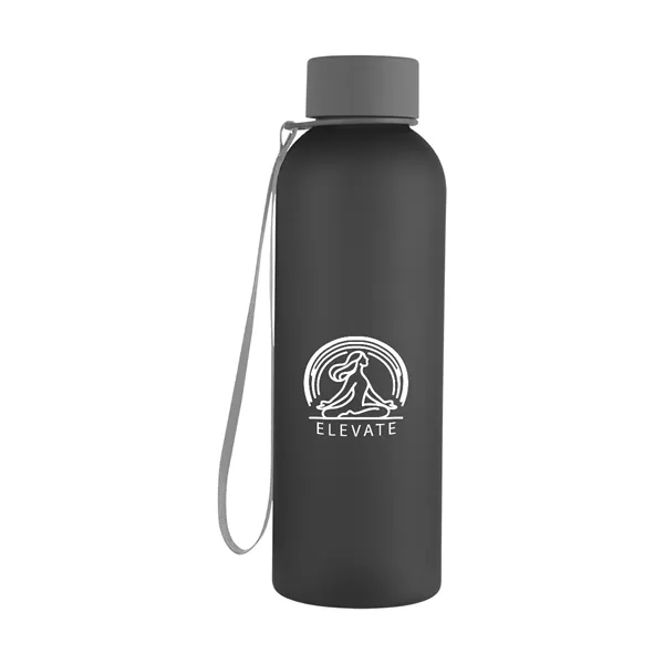 20 oz. rPET bottle with rubberized finish, wide mouth opening, screw-on... from ASI 61125 Hit Promotional Products / Hit®