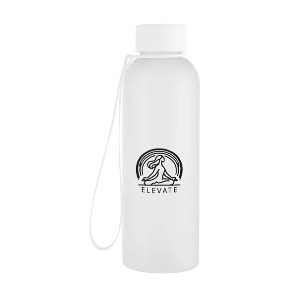20 oz. rPET bottle with rubberized finish, wide mouth opening, screw-on... from ASI 61125 Hit Promotional Products / Hit®