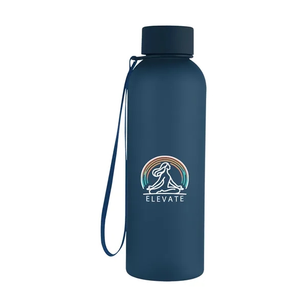 20 oz. rPET bottle with rubberized finish, wide mouth opening, screw-on... from ASI 61125 Hit Promotional Products / Hit®