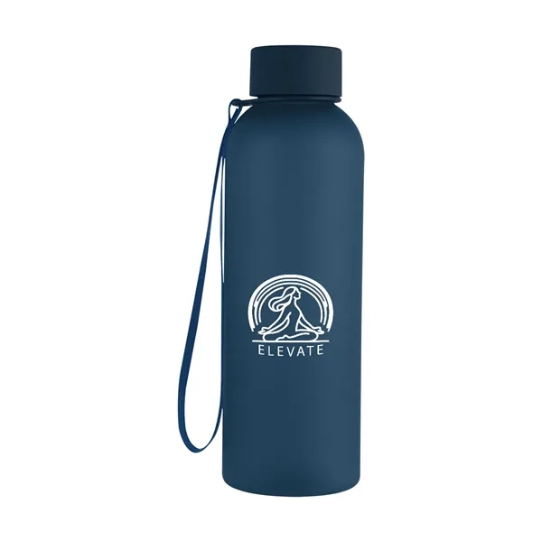 20 oz. rPET bottle with rubberized finish, wide mouth opening, screw-on... from ASI 61125 Hit Promotional Products / Hit®