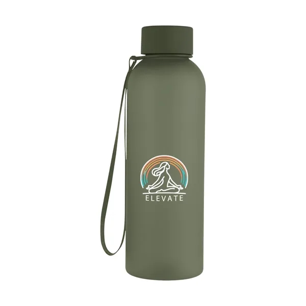 20 oz. rPET bottle with rubberized finish, wide mouth opening, screw-on... from ASI 61125 Hit Promotional Products / Hit®